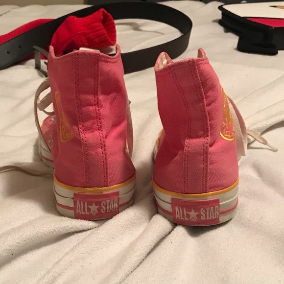 Pink All-Star converse 9 Womens - Picture 3 of 5
